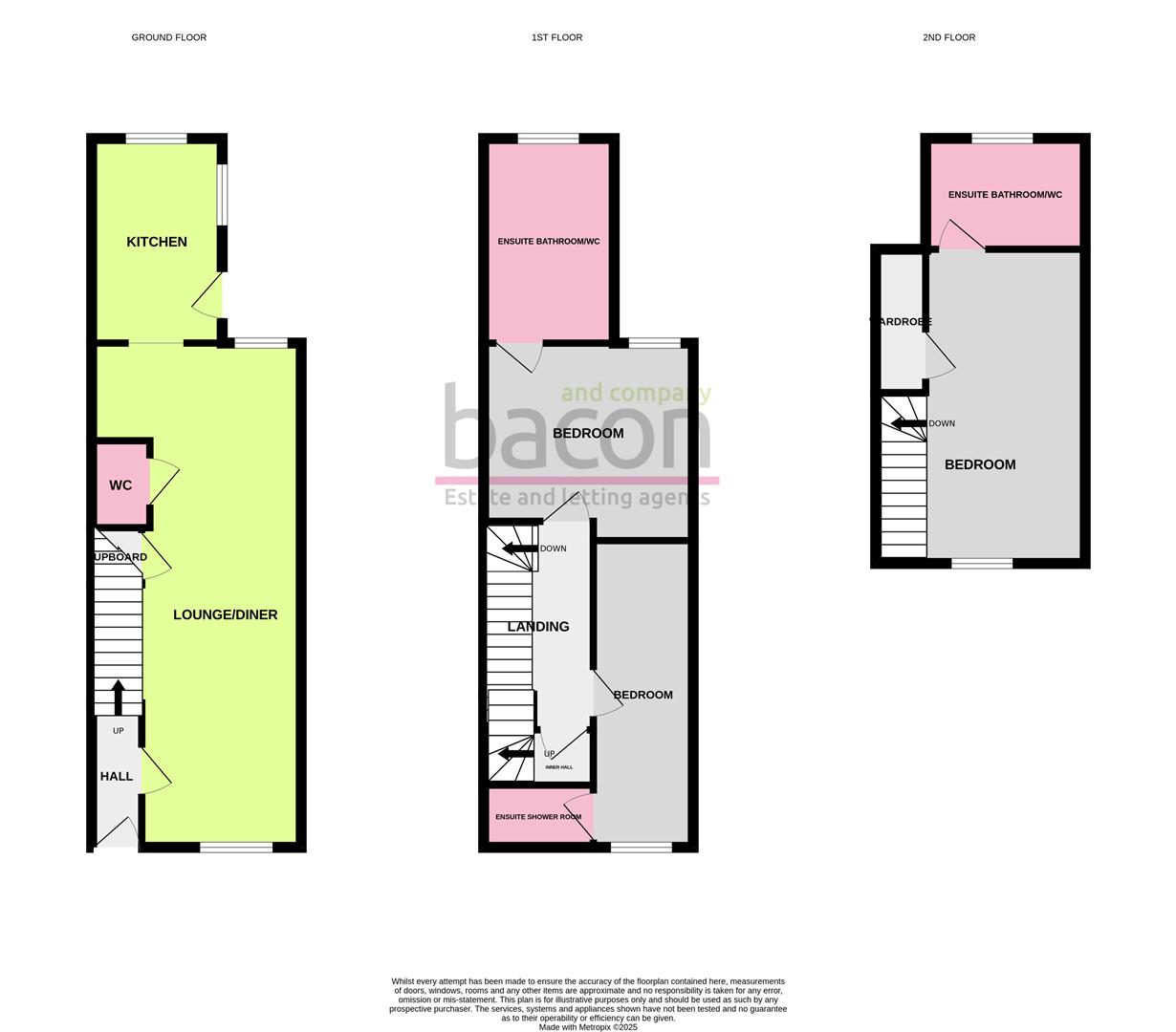 Floor Plan | House - End Terrace | Providence Terrace, Worthing | Sold - Subject to Contract